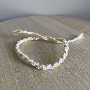 Leticce Bracelet, anklet, trendy, comfortable, tie, embroidery thread, woven, gi